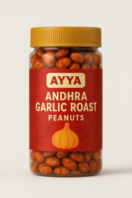 Ayya- Andhra Garlic Roast Peanuts-140g