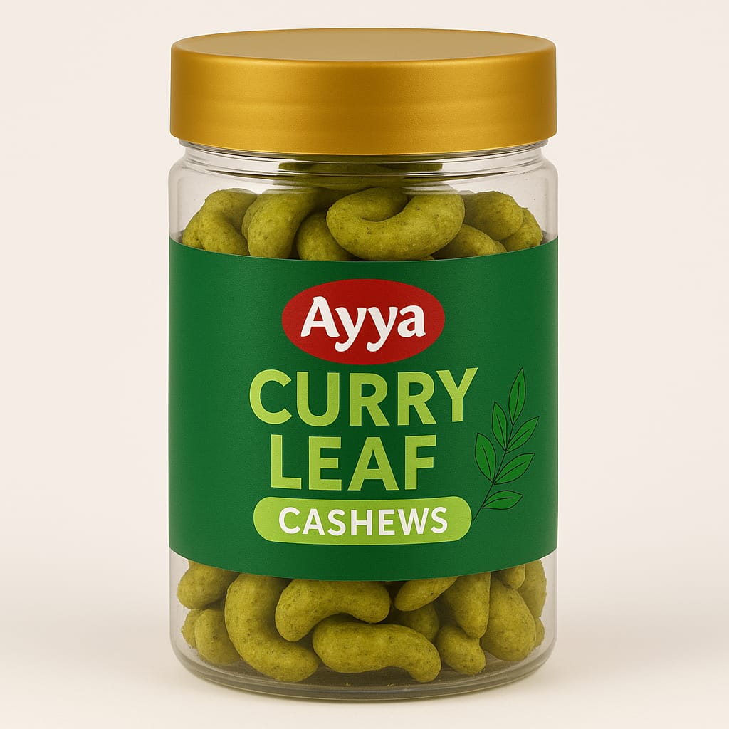 Ayya - Curry Leaf  Cashews - 125g