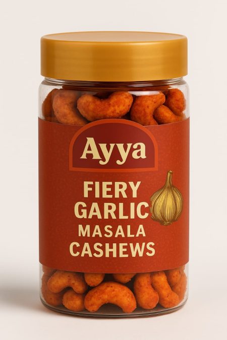 Ayya Fiery Garlic Masala Cashews-125g