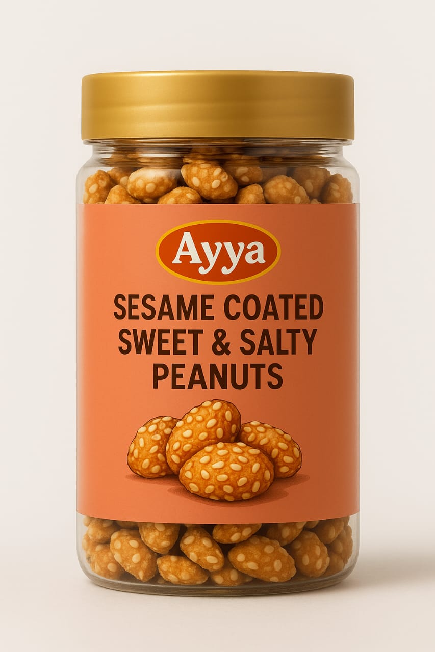 Ayya Sesame Coated Sweet & Salty Peanuts-150g