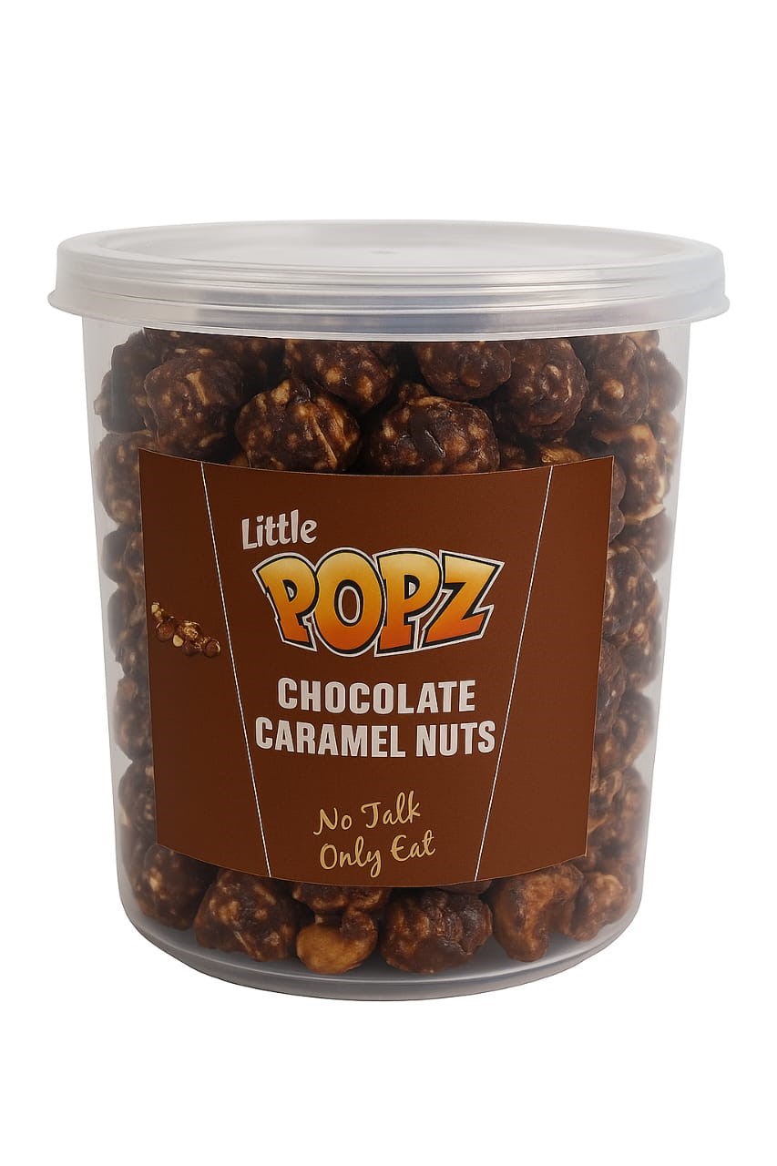 Chocolate Caramel Nuts Popcorn 75g