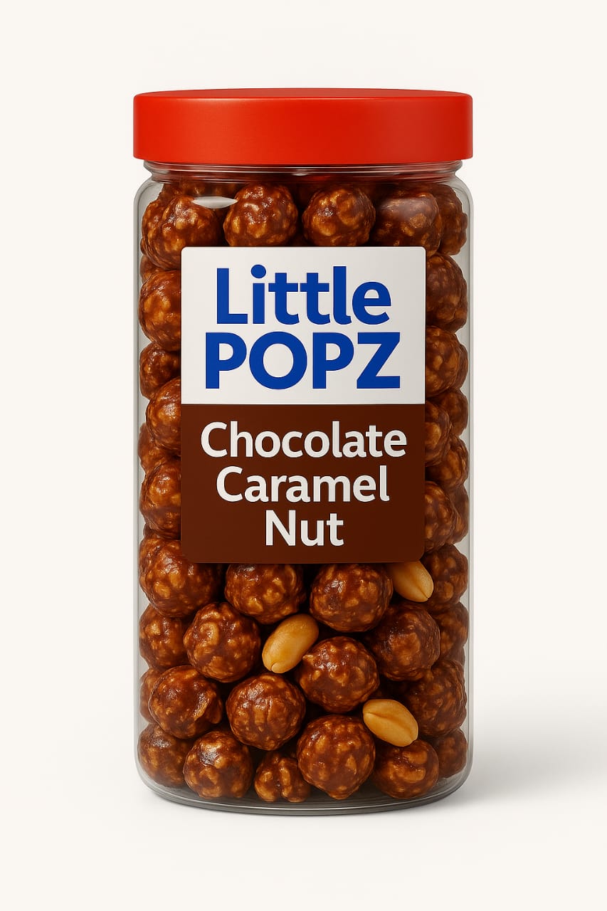 Chocolate Caramel Nuts Popcorn 100g